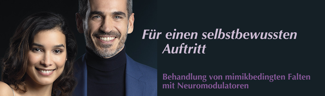 Behandlung von mimikbedingten Falten mit Neuromodulatoren